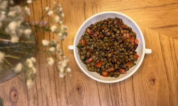Receita de Salada de Lentilha