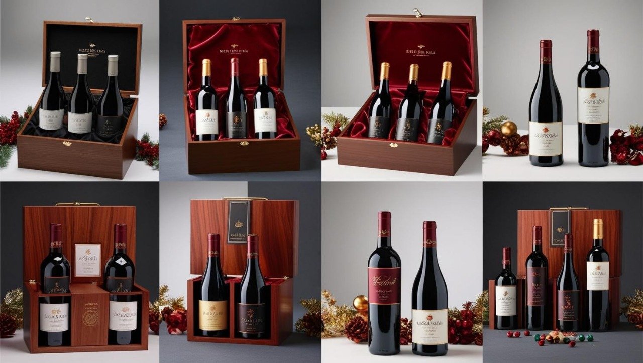 Composição de rótulos para presentes elegantes