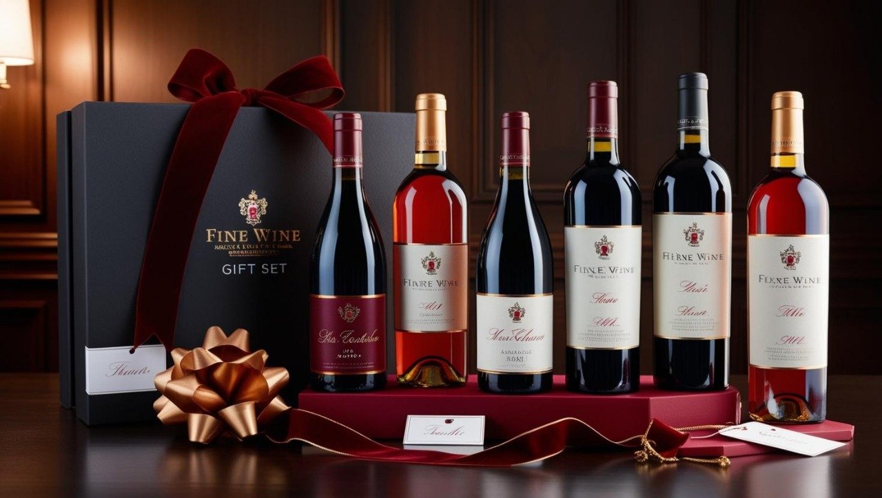 Garrafa de vinho para presentear com elegância